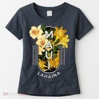 Hawaii Lahaina Maui Floral Women's T-Shirt thumb 0