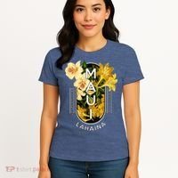 Hawaii Lahaina Maui Floral Women's T-Shirt thumb 4