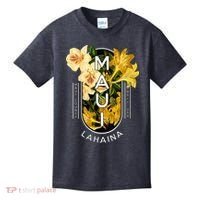 Hawaii Lahaina Maui Floral Kids T-Shirt thumb 0