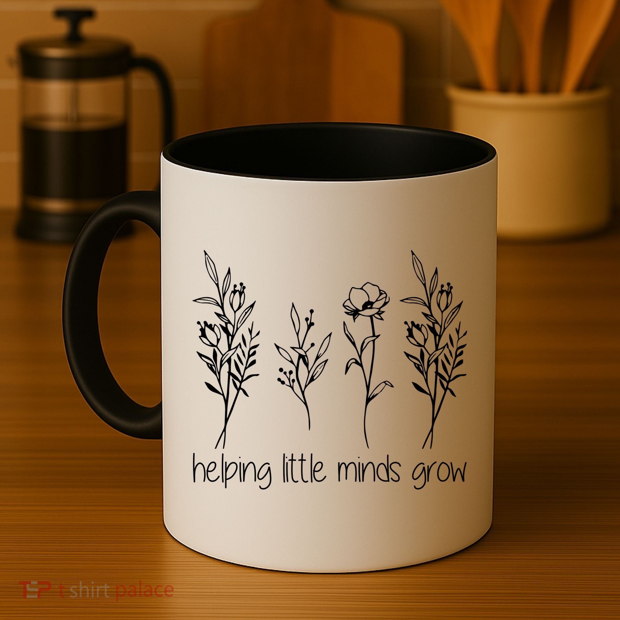 Helping Little Minds Grow Gift For Teacher Coffee Mug