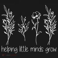 Helping Little Minds Grow Gift For Teacher Coaster thumb 2