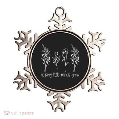 Helping Little Minds Grow Gift For Teacher Ornament