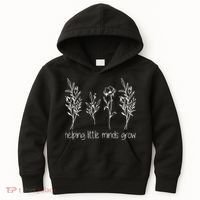 Helping Little Minds Grow Gift For Teacher Kids Hoodie thumb 0