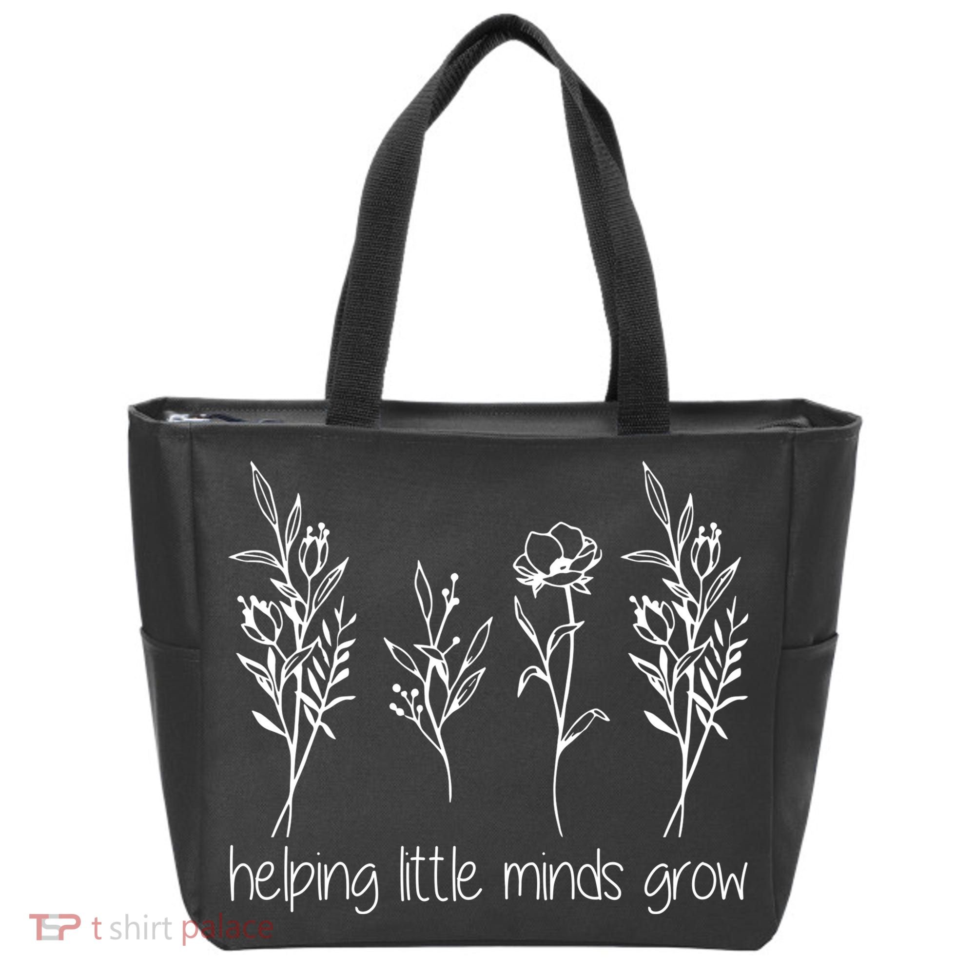 Helping Little Minds Grow Gift For Teacher Tote Bag