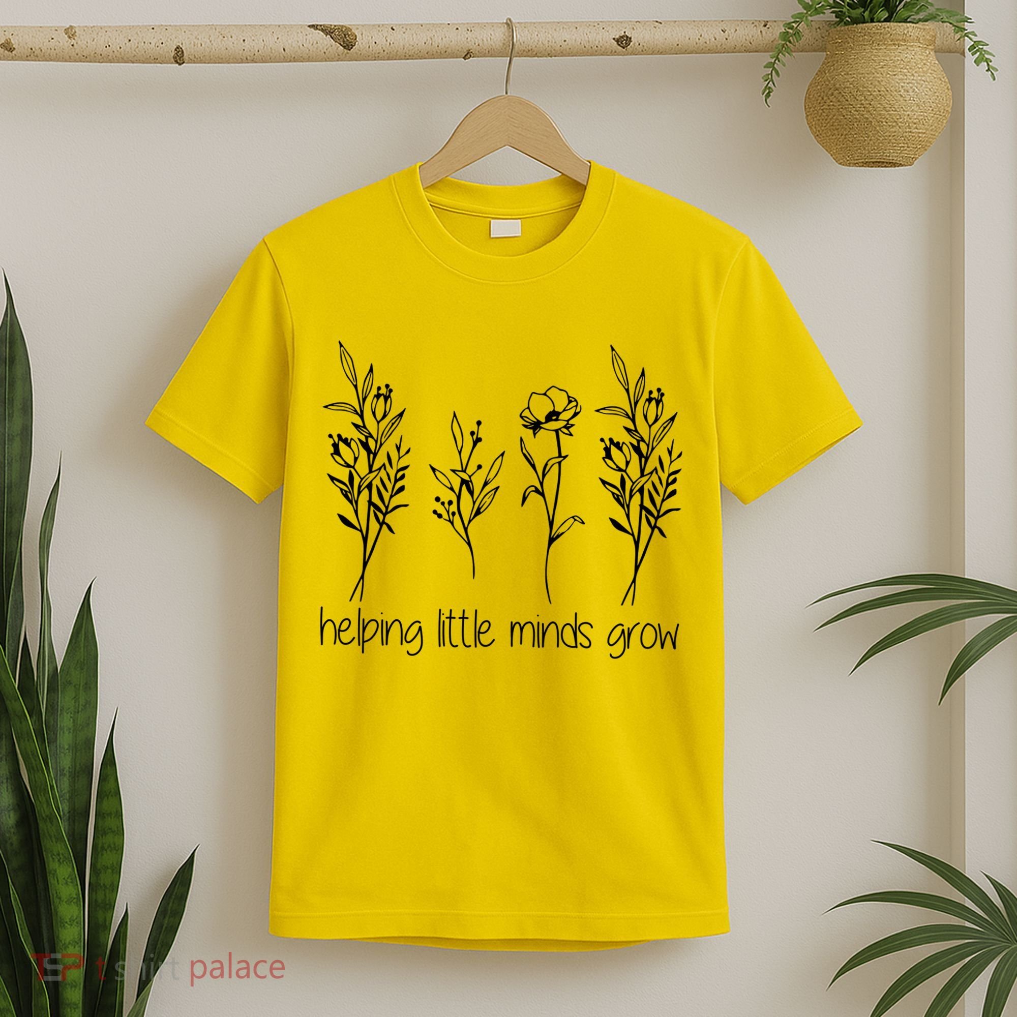 Helping Little Minds Grow Gift For Teacher T-Shirt