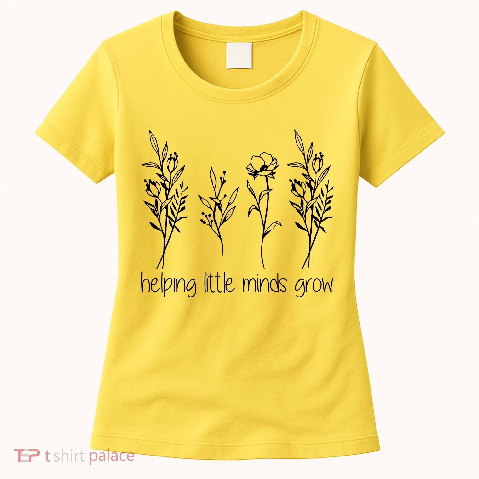 Helping Little Minds Grow Gift For Teacher Women's T-Shirt