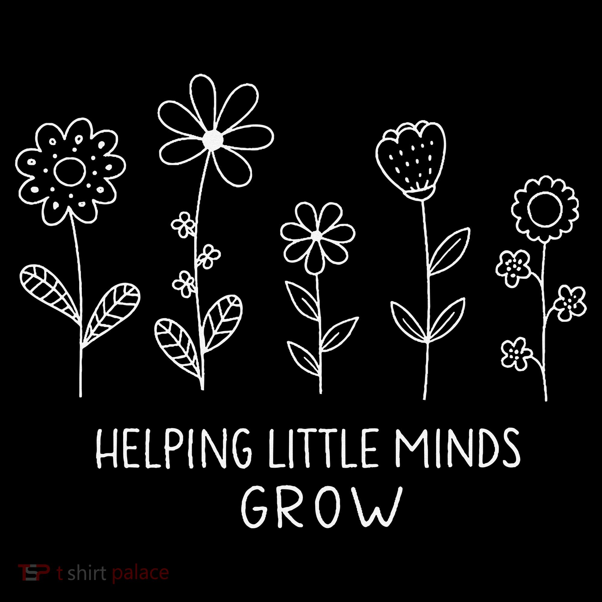 Helping Little Minds Grow Wildflower Kindergarten Teacher Coffee Mug