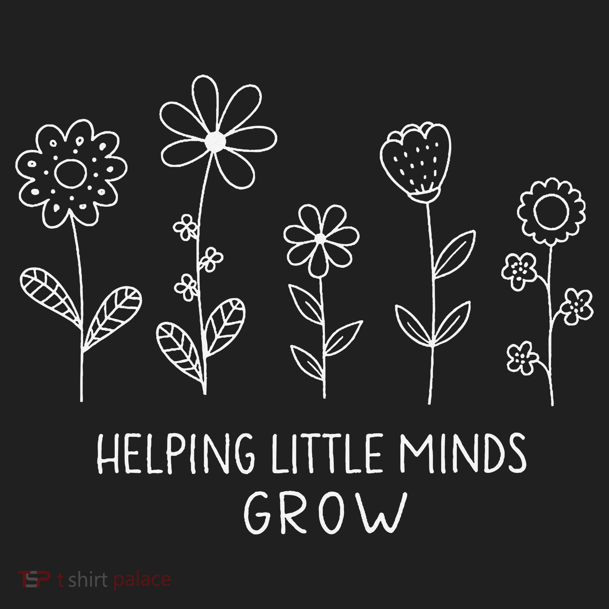 Helping Little Minds Grow Wildflower Kindergarten Teacher Beanie
