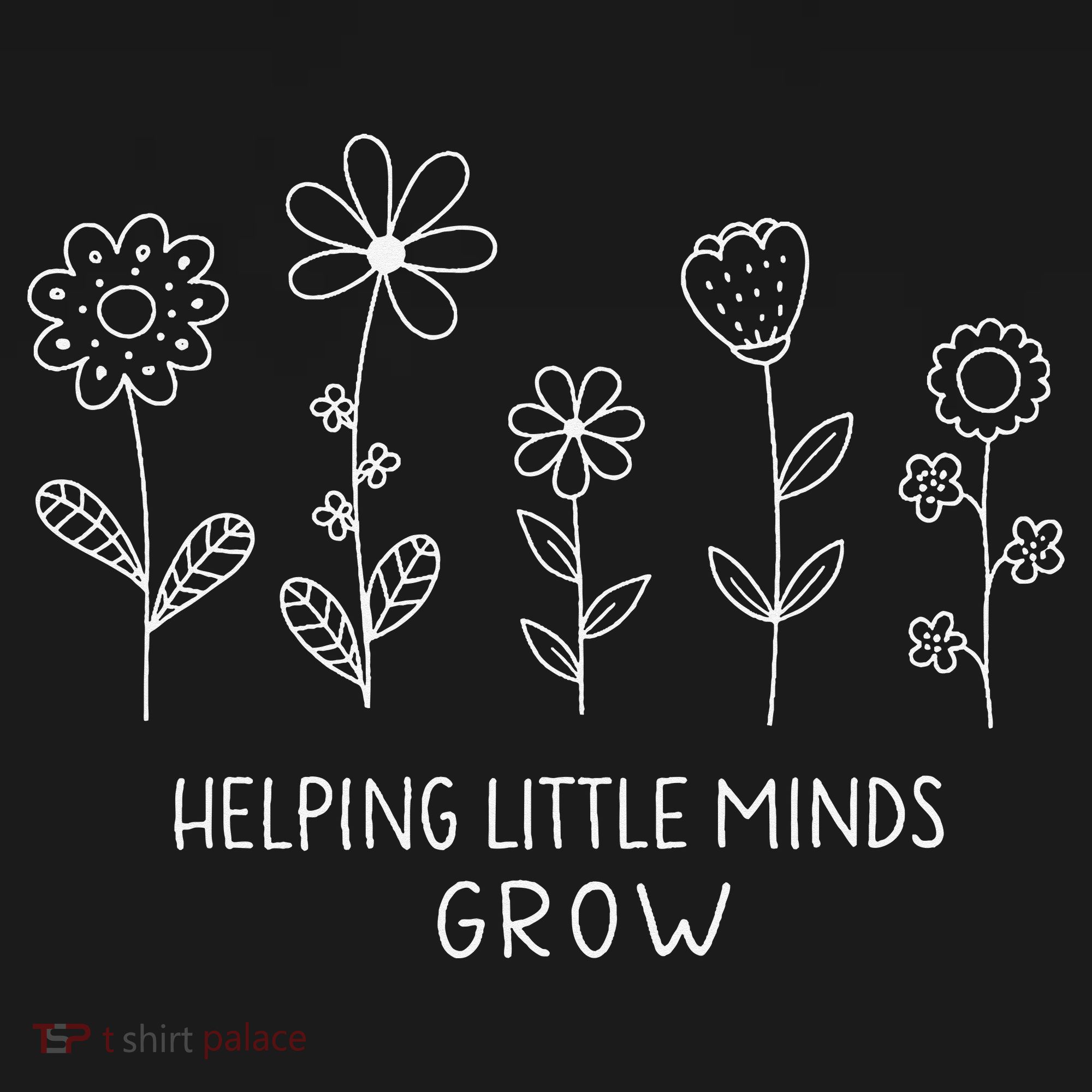 Helping Little Minds Grow Wildflower Kindergarten Teacher Women's Hoodie
