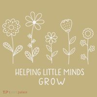 Helping Little Minds Grow Wildflower Kindergarten Teacher Long Sleeve Shirt thumb 2