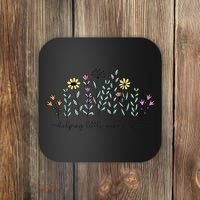 Helping Little Minds Grow Teacher Back To School First Day Coaster thumb 0