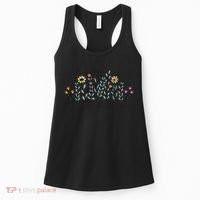 Helping Little Minds Grow Teacher Back To School First Day Women's Tank Top thumb 0