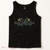 Helping Little Minds Grow Teacher Back To School First Day Tank Top thumb 2