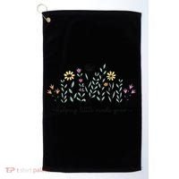 Helping Little Minds Grow Teacher Back To School First Day Golf Towel thumb 0