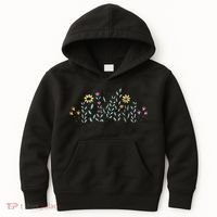 Helping Little Minds Grow Teacher Back To School First Day Kids Hoodie thumb 0