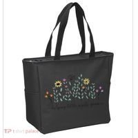 Helping Little Minds Grow Teacher Back To School First Day Tote Bag thumb 2