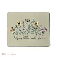Helping Little Minds Grow Teacher Back To School First Day Mousepad thumb 0
