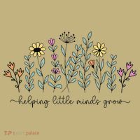 Helping Little Minds Grow Teacher Back To School First Day Mousepad thumb 1