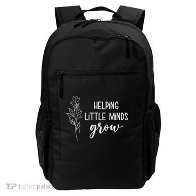 Helping Little Minds Grow Educator Teacher Backpack