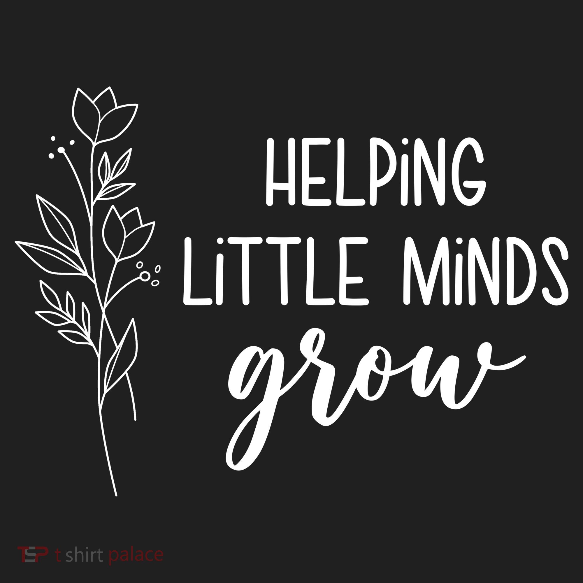 Helping Little Minds Grow Educator Teacher Crop Fleece Hoodie