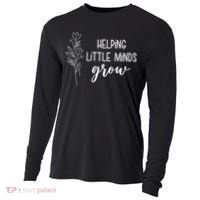 Helping Little Minds Grow Educator Teacher Cooling Performance Long Sleeve Crew thumb 0