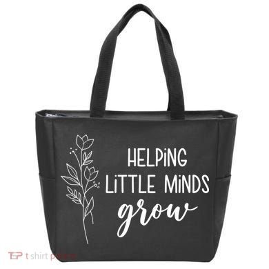 Helping Little Minds Grow Educator Teacher Tote Bag