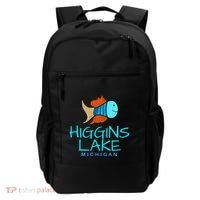 Higgins Lake Michigan , Boaters And Anglers MI Backpack thumb 0