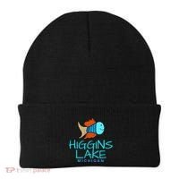 Higgins Lake Michigan , Boaters And Anglers MI Beanie thumb 0