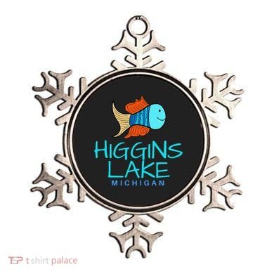 Higgins Lake Michigan , Boaters And Anglers MI Ornament