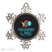 Higgins Lake Michigan , Boaters And Anglers MI Ornament thumb 0