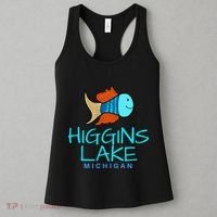 Higgins Lake Michigan , Boaters And Anglers MI Women's Tank Top thumb 3