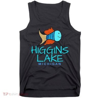 Higgins Lake Michigan , Boaters And Anglers MI Tank Top