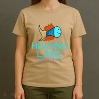 Higgins Lake Michigan , Boaters And Anglers MI T-Shirt thumb 4