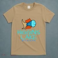 Higgins Lake Michigan , Boaters And Anglers MI T-Shirt thumb 5
