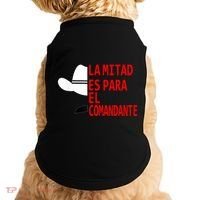 Honduras La Mitad Es Para El Comandante Doggie Tank thumb 0