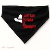 Honduras La Mitad Es Para El Comandante USA-Made Doggie Bandana thumb 0