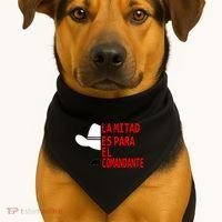 Honduras La Mitad Es Para El Comandante USA-Made Doggie Bandana thumb 1