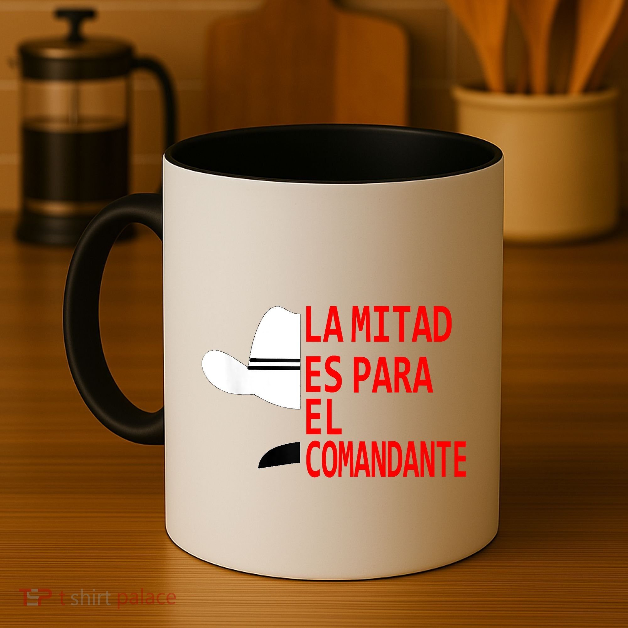 Honduras La Mitad Es Para El Comandante Coffee Mug