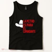Honduras La Mitad Es Para El Comandante Tank Top thumb 2