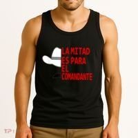 Honduras La Mitad Es Para El Comandante Tank Top thumb 3