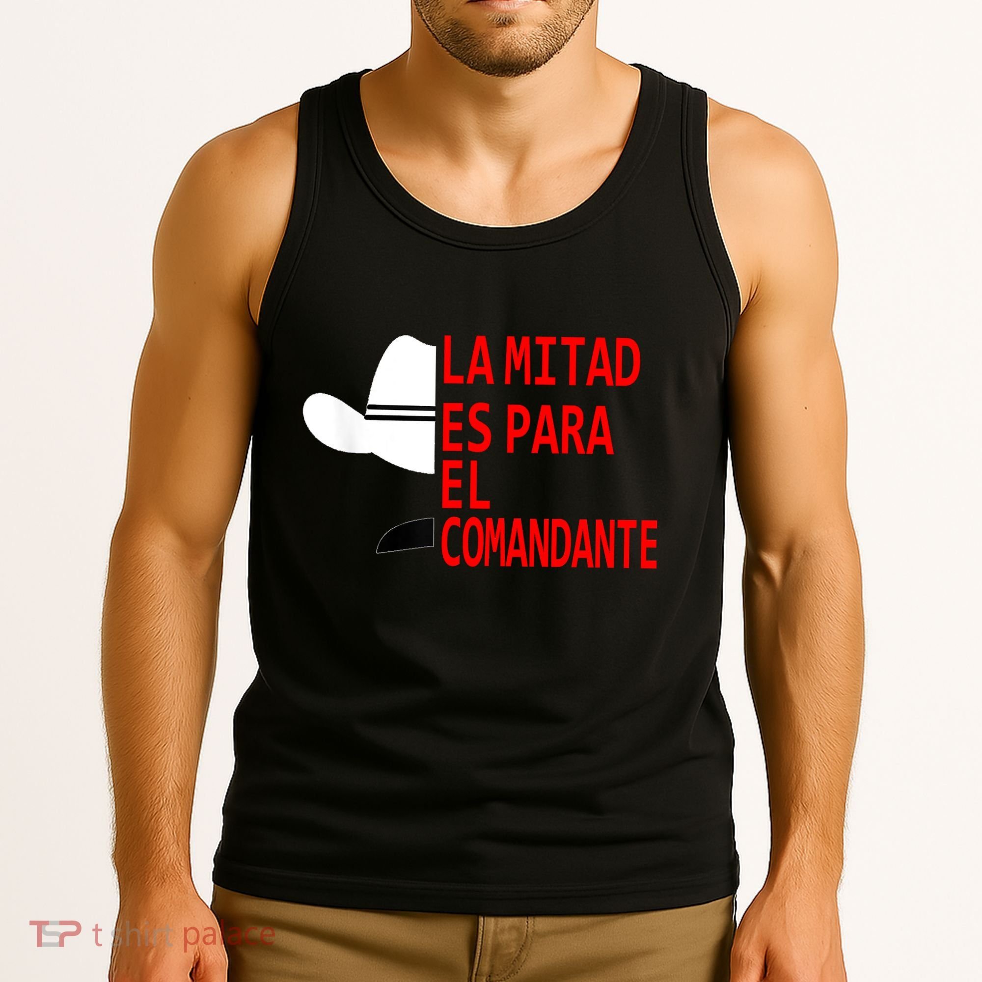 Honduras La Mitad Es Para El Comandante Tank Top