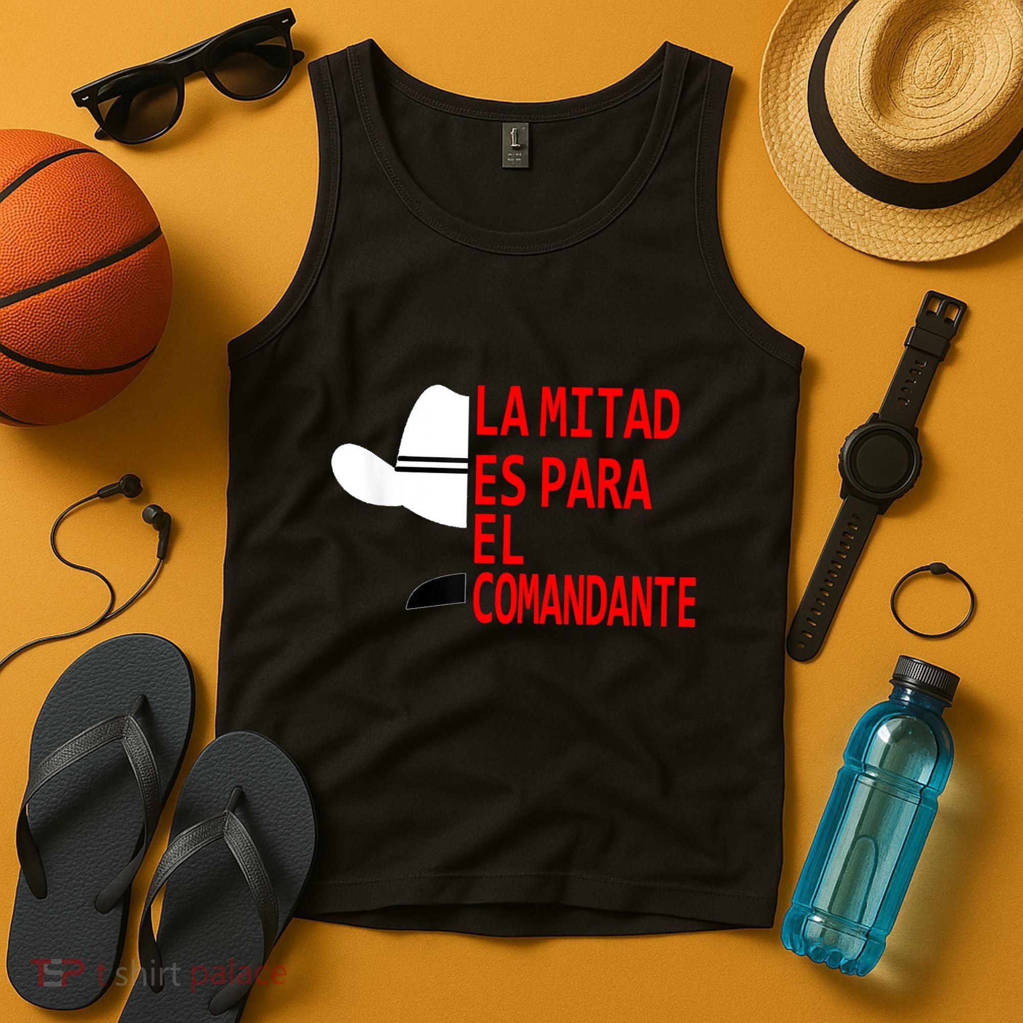 Honduras La Mitad Es Para El Comandante Tank Top