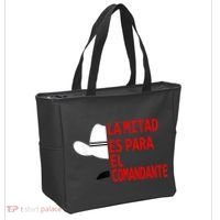Honduras La Mitad Es Para El Comandante Tote Bag thumb 2