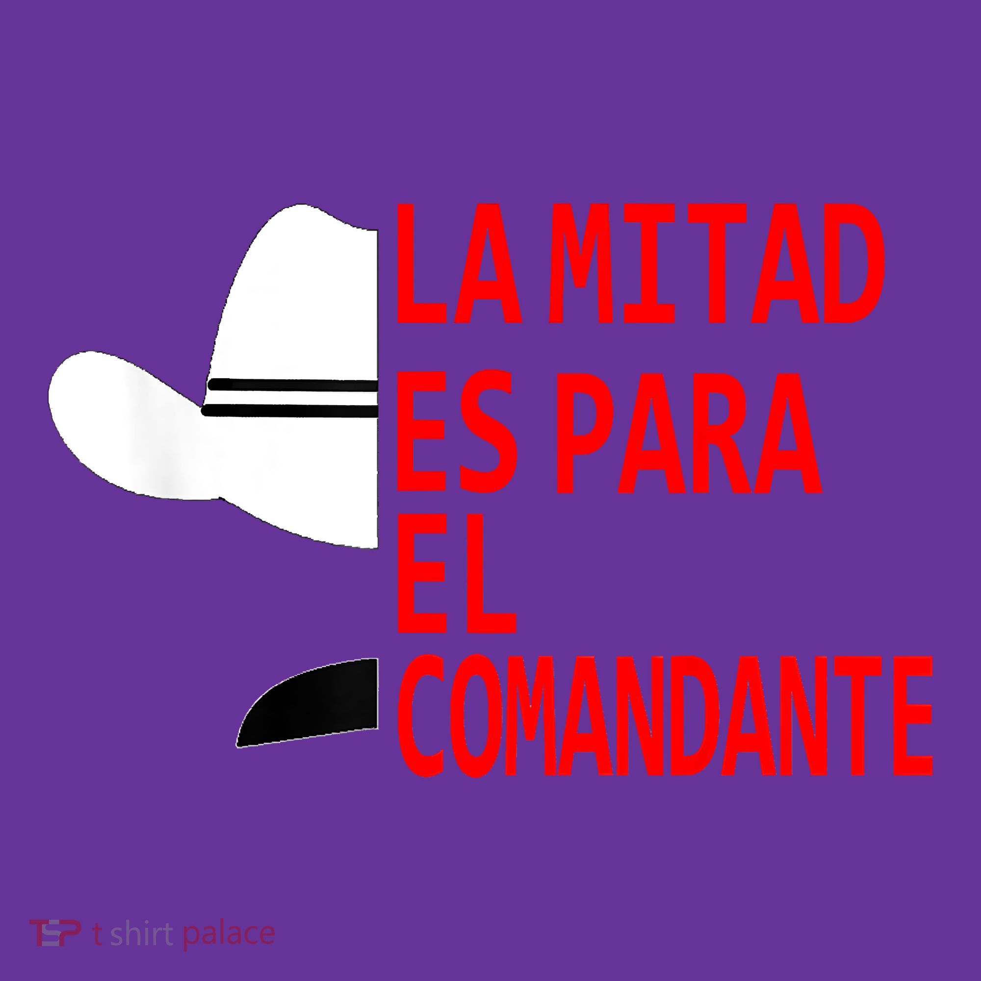 Honduras La Mitad Es Para El Comandante Long Sleeve Shirt