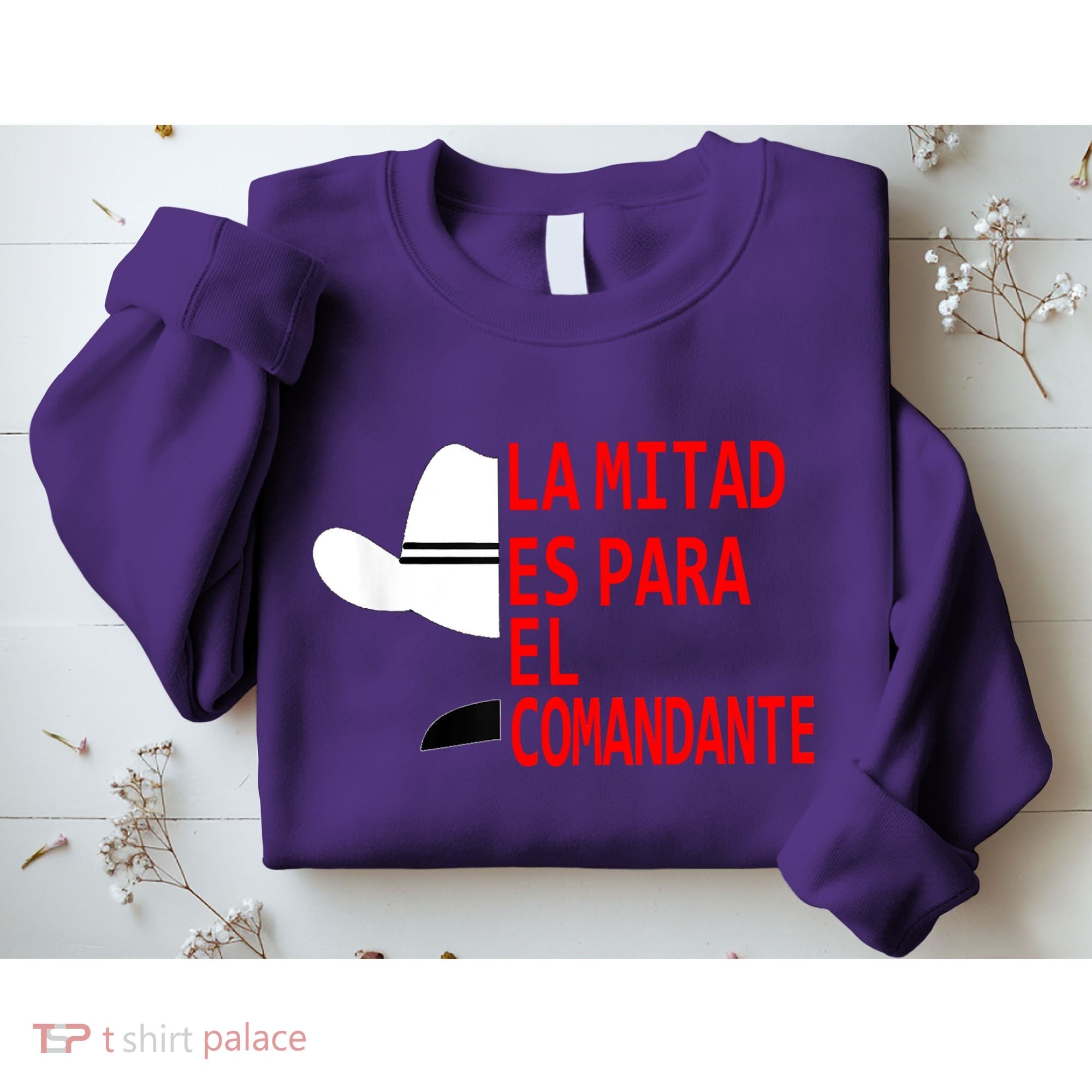 Honduras La Mitad Es Para El Comandante Sweatshirt