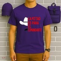 Honduras La Mitad Es Para El Comandante T-Shirt thumb 6