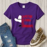 Honduras La Mitad Es Para El Comandante Women's T-Shirt thumb 3