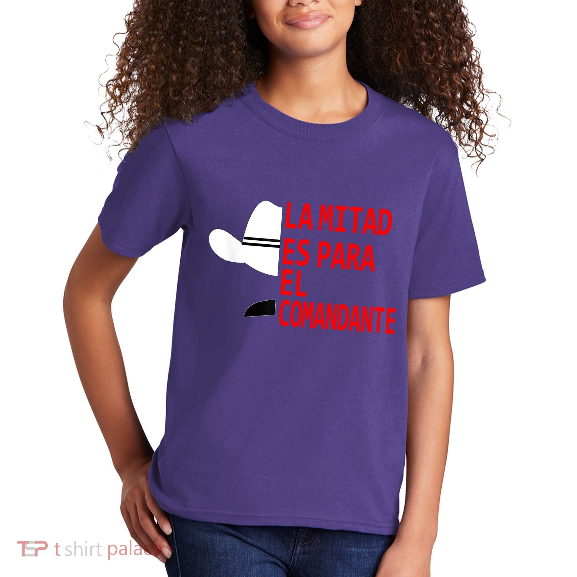 Honduras La Mitad Es Para El Comandante Kids T-Shirt