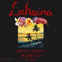 Hawaii Lahaina Maui Vintage Hawaiian T-Shirt thumb 7