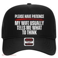 Husband Let Me Ask My Wife From Loving Spouse Funny Married Gift Hat thumb 0